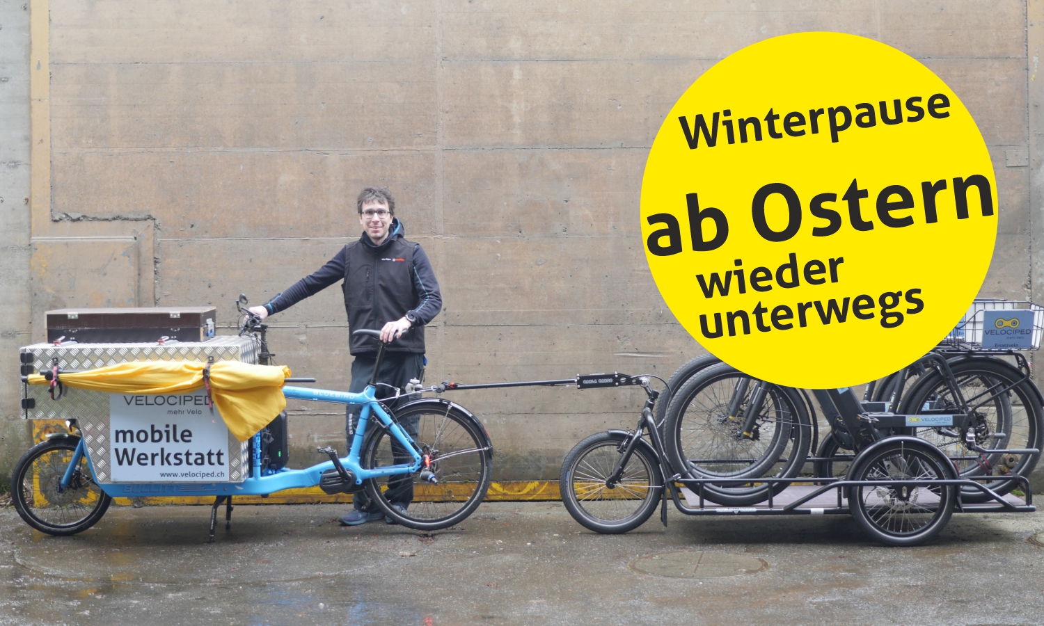 Cube Cargobikes im All-Inclusive-Abo, Miete, Leasing, Velociped Kriens Luzern